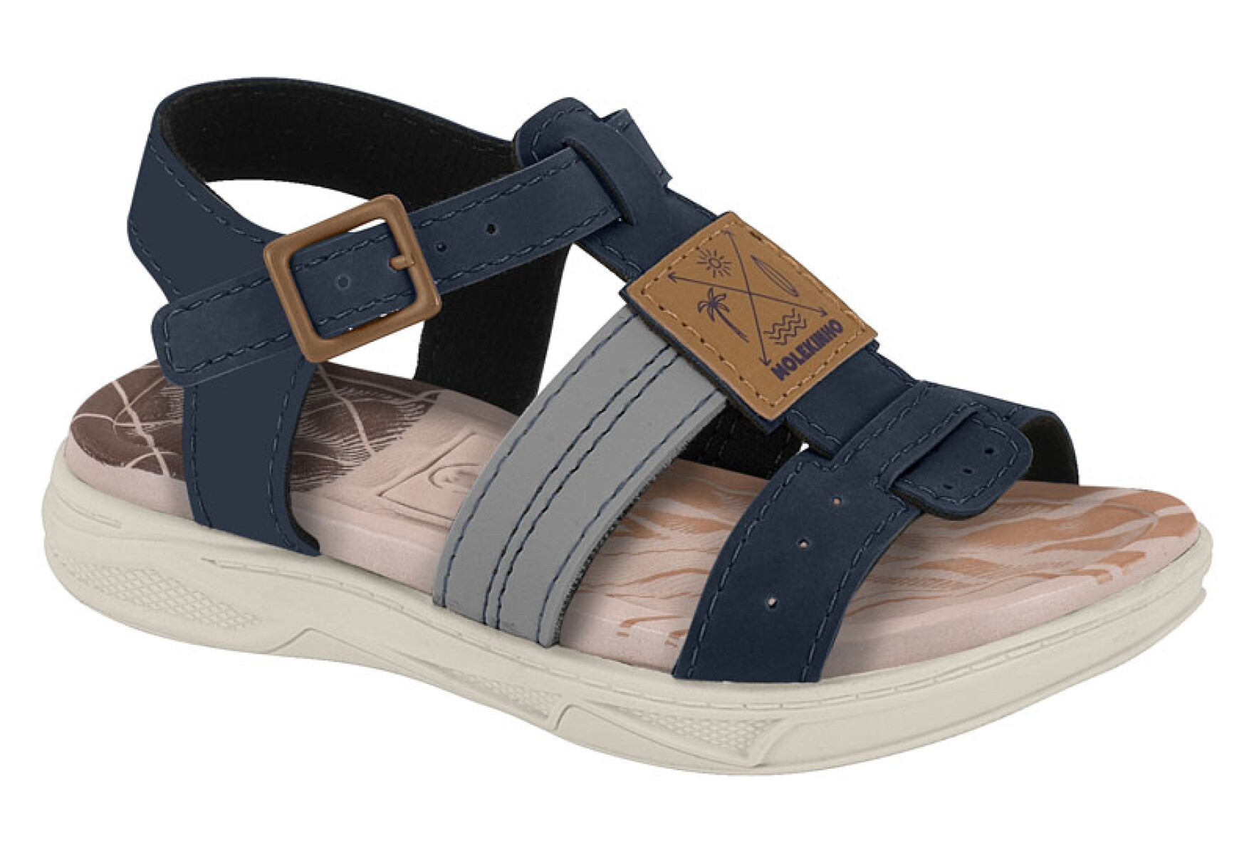 Sandalia Molekinho Niños 2140.750-29219 - Marino-gris 
