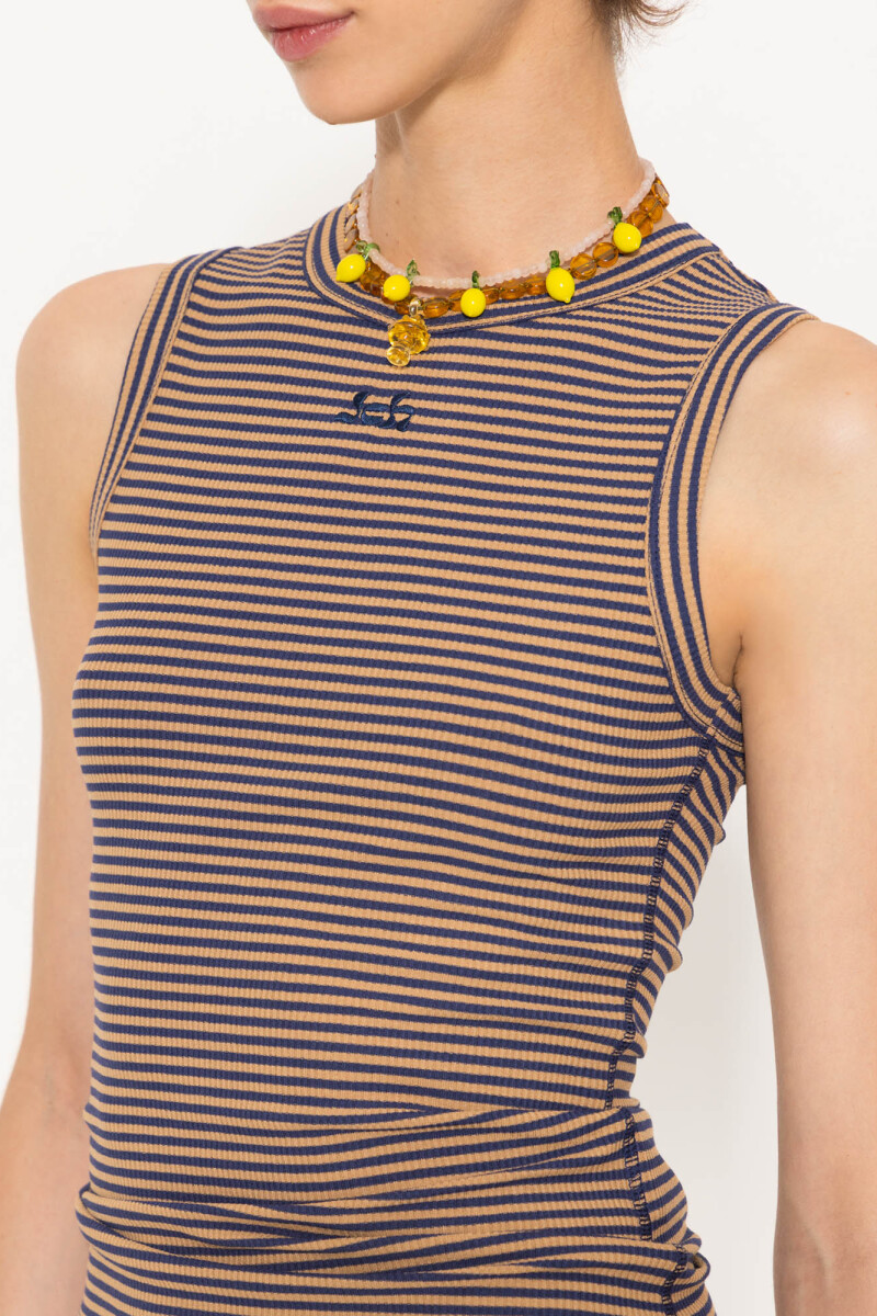 MUSCULOSA FUNNY Azul Marino