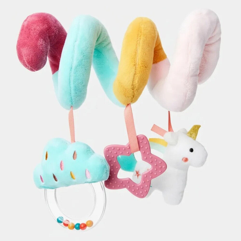 Barra ESPIRAL para coche y baby silla BUBA magic unicornio