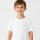 Remera Básica Infantil en Algodón Blanco