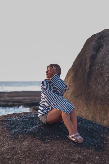 Buzo Reversible Marinero / Azul U