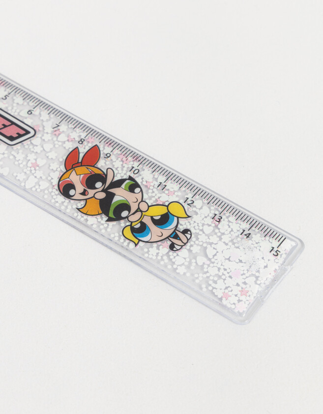 Útiles Varios Regla "chicas Superpoderosas" - Combinacion Multicolor