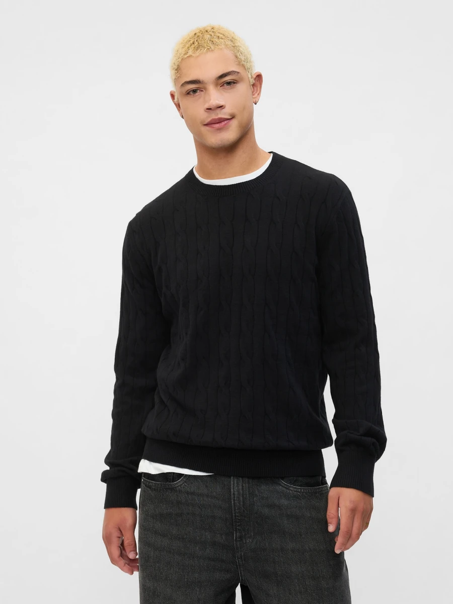 Buzo Cashsoft Ochos Hombre - Black 
