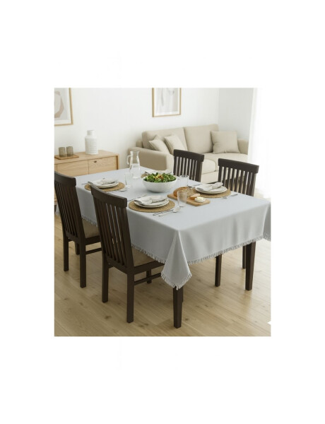 MANTEL ALGODÓN 140X140CM GRIS MANTEL ALGODÓN 140X140CM GRIS
