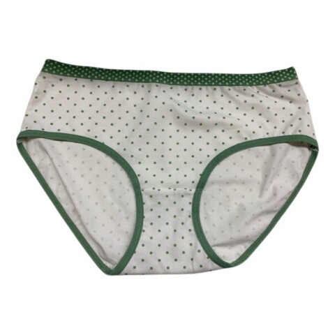 ROPA INTERIOR MUJER PUNTO (VERDE / S / 1-PACK) ROPA INTERIOR MUJER PUNTO (VERDE / S / 1-PACK)
