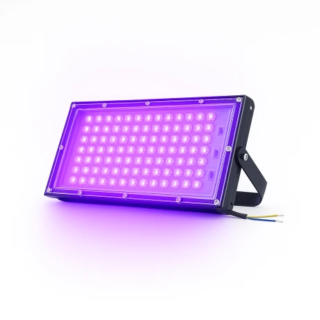 LUZ REFLECTOR UV LED 100W CON INTERRUPTOR LUZ REFLECTOR UV LED 100W CON INTERRUPTOR