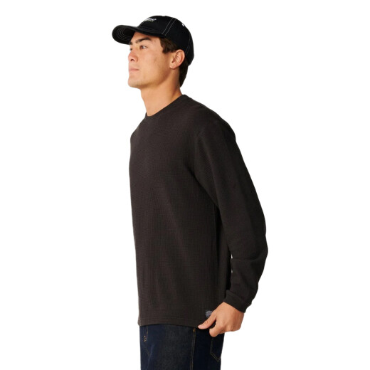 Remera Rip Curl Premium Surf Waffle - Negro Remera Rip Curl Premium Surf Waffle - Negro