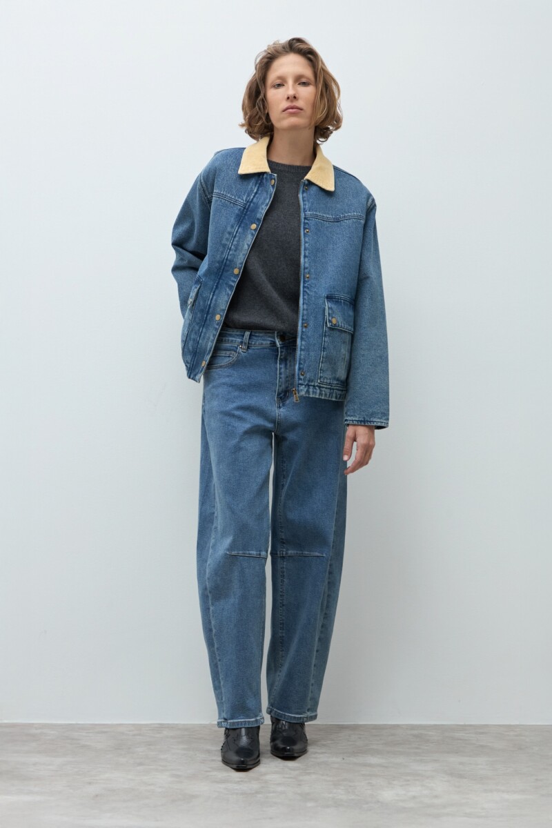 Jean barrel Tove jean medio