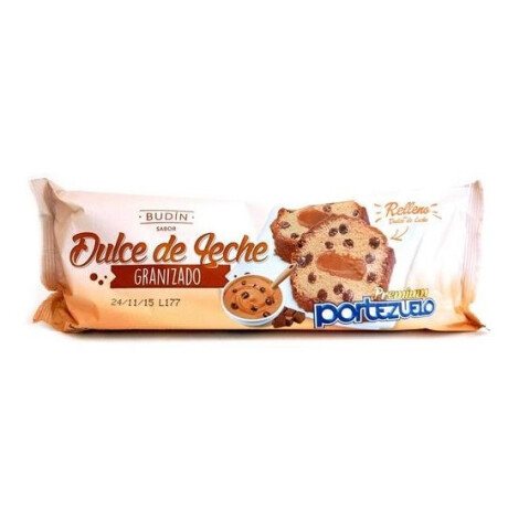 BUDIN PORTEZUELO RELL 275G DULCE DE LECHE GRANIZADO BUDIN PORTEZUELO RELL 275G DULCE DE LECHE GRANIZADO