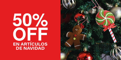 50 % OFF NAVVIDAD