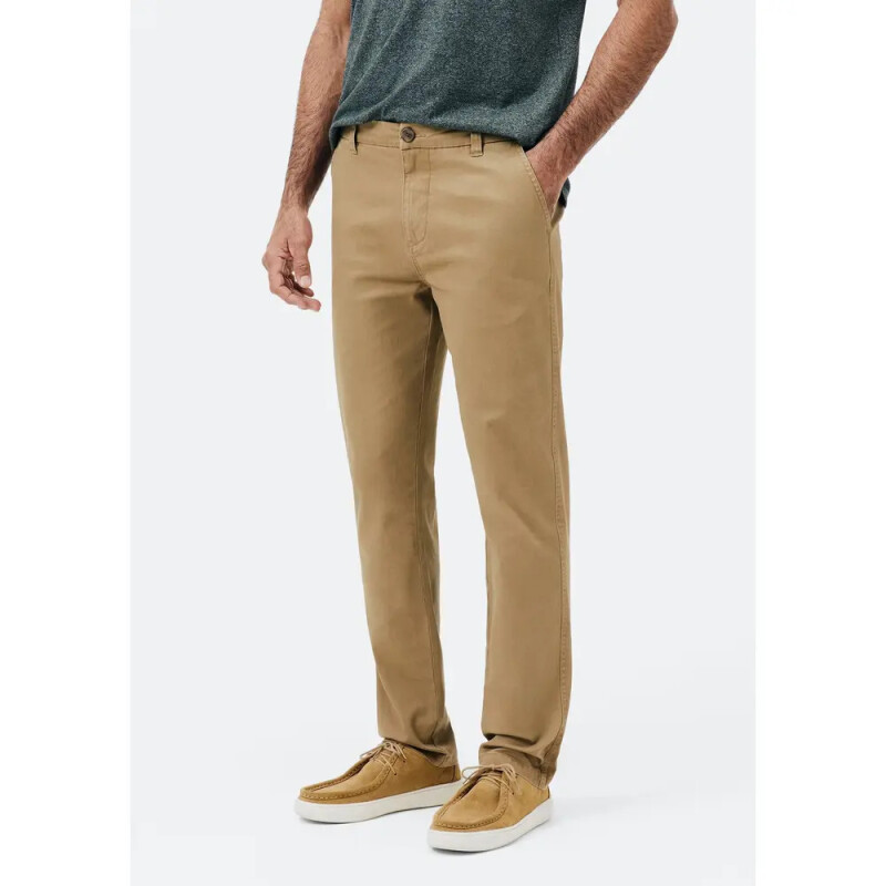 CALCA MASC MARROM MEDIO