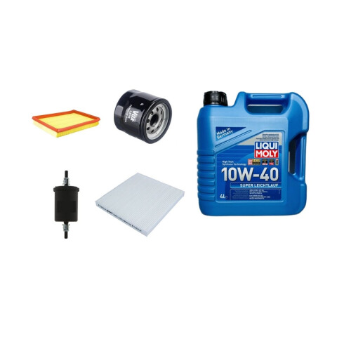 KIT DE FILTROS Y ACEITE 10W40 LIQUI MOLY Kit De Filtros Y Aceite 10w40 Liqui Moly