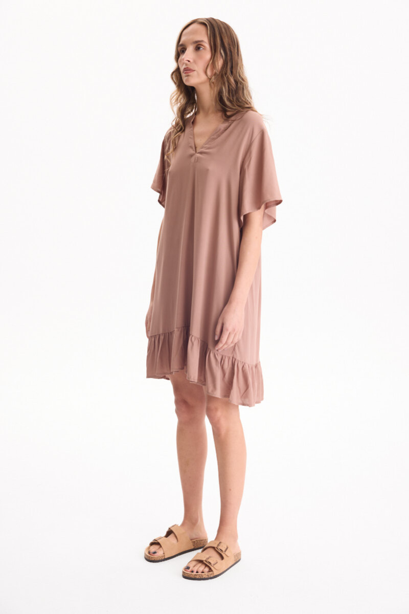 Vestido Rio Marron