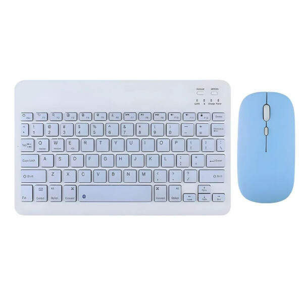 Kit Teclado + Mouse Inalámbrico CELESTE