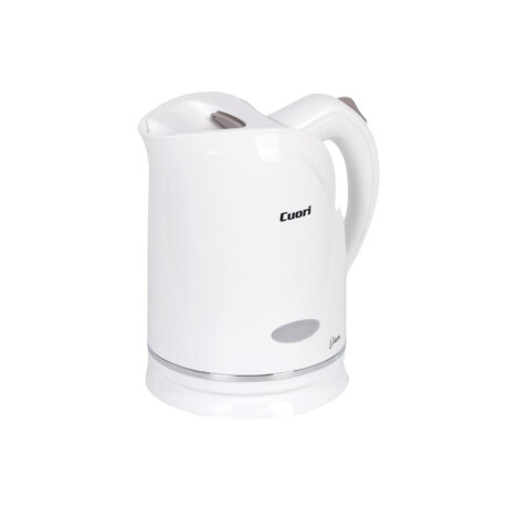 Jarra Eléctrica Plástica de 2Lt c/Filtro y 2000W Cuori Diana Blanco