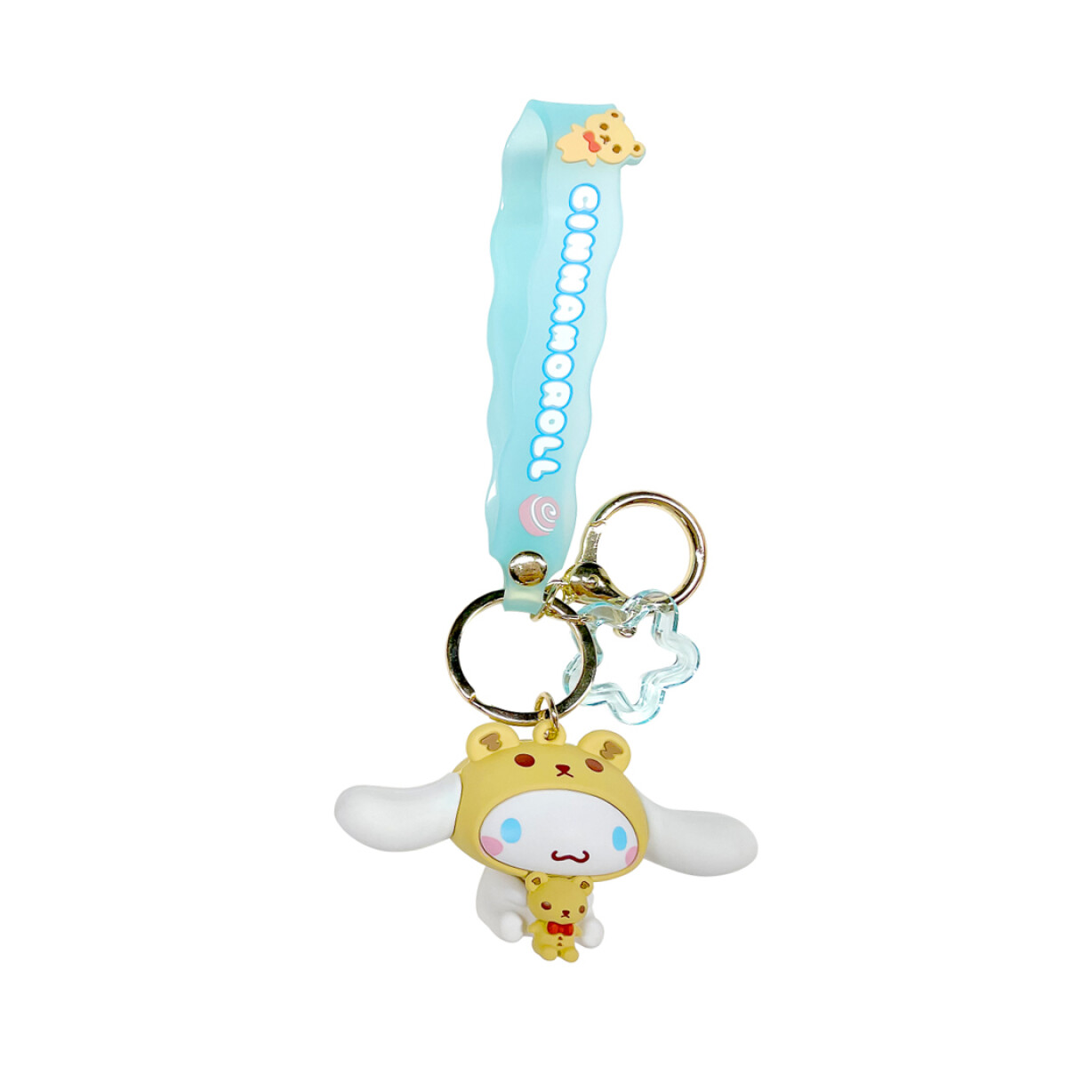 Llavero Sanrio capucha - cinnamoroll 
