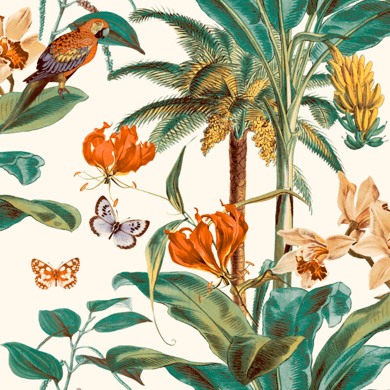 COLECCIÓN JUNGLE FEVER - TROPICAL PALM B - ORIGEN BELGA - COLECCIÓN JUNGLE FEVER - TROPICAL PALM B - ORIGEN BELGA -