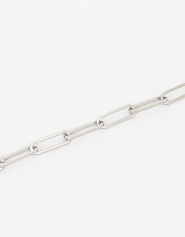 Pulseras Flexibles Metal Pulsera Flexible Acero - Plateado