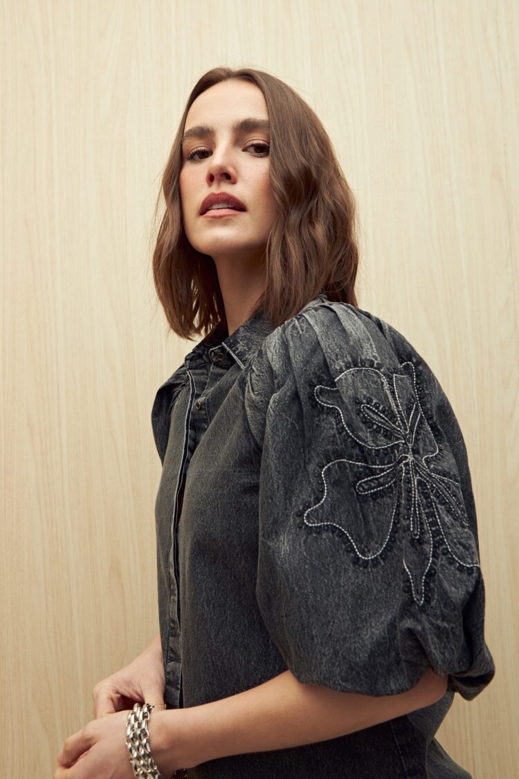 CAMISA SALAMAT Negro