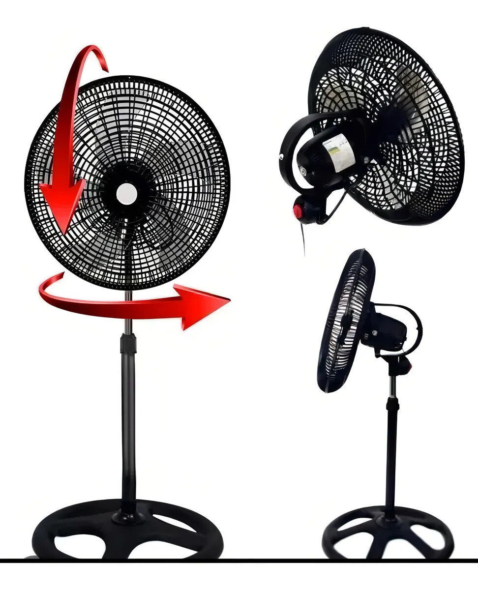 VENTILADOR 3 EN 1 18 GIRO 360 50w NAF ++ - N/a 