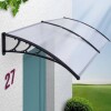 Alero de Policarbonato – Protección contra Lluvia, Sol y Rayos UV 100 x 80 cm