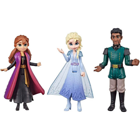 Pack X9 Mini Figuras Personajes Frozen 10cm Hasbro 3