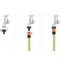 Acople rápido p/manguera c/cierre automático 3/4"