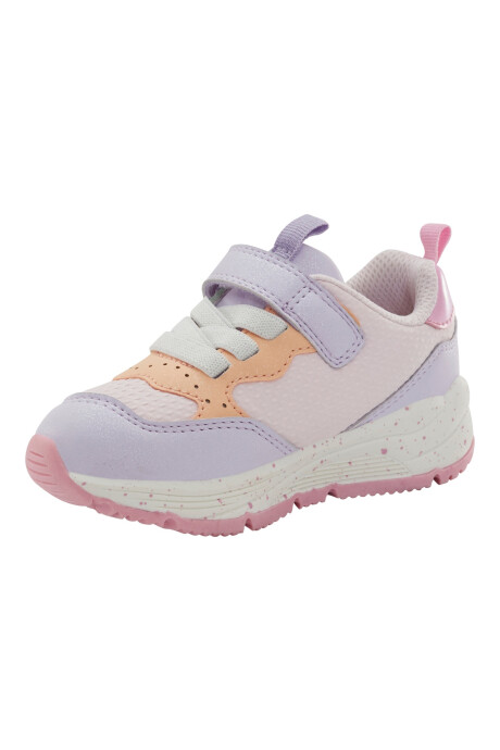 Championes casuales, diseño colorblock Sin color
