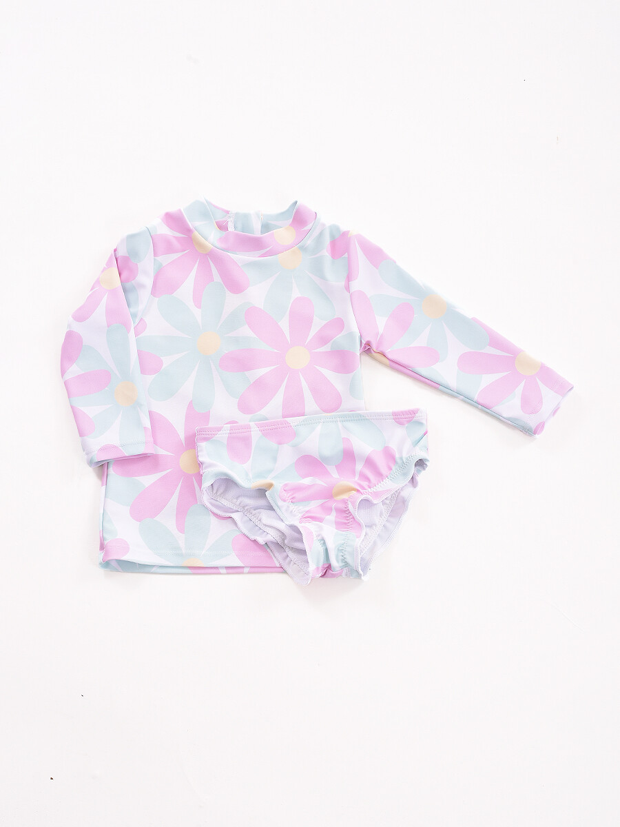 REMERA+ BIKINI C/ PROTECCION UV - ESTAMPADO 1 