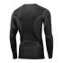 L/S MEN POLY SPX EVERLAST COMPRESSION BK BK