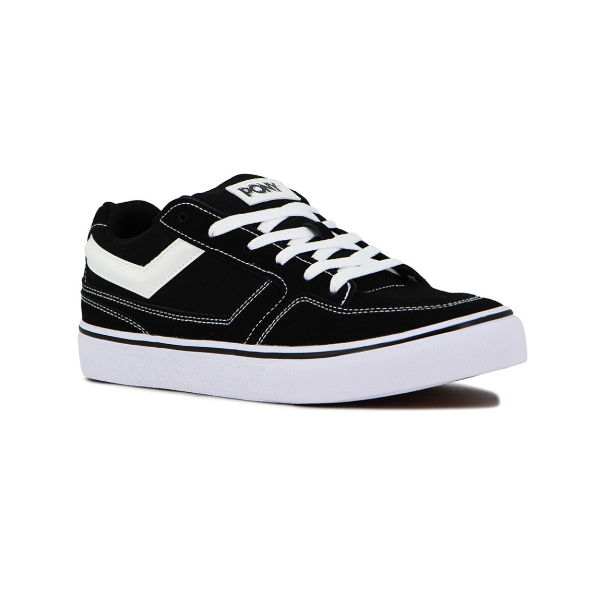 Pony Champion Liberty Casual Lona-gamuza Hombre - Negro/blanco - Negro-blanco 