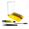 Kit Destornillador de Celular PC Consolas de 45 piezas en 1 con Pinza y Extensor Kit Destornillador de Celular PC Consolas de 45 piezas en 1 con Pinza y Extensor