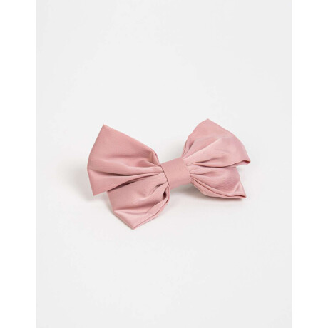 Hebilla Con Moño Rosa Claro