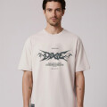 T-SHIRT SUBLIDO DIXIE Marfil