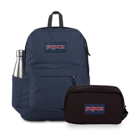 Mochila SuperBreak + Cartuchera Navy