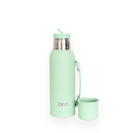 Termo 1 Litro Acero Inox brio Con Pico Cebador Menta