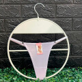 Tanga Colaless Ajustable De Algodón Lila Talla S-M