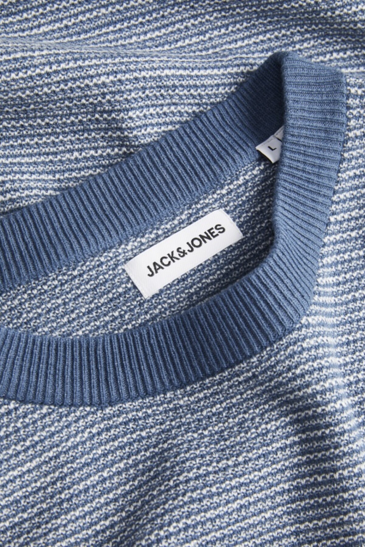 Sweater Jack Terminaciones En Contraste Ensign Blue