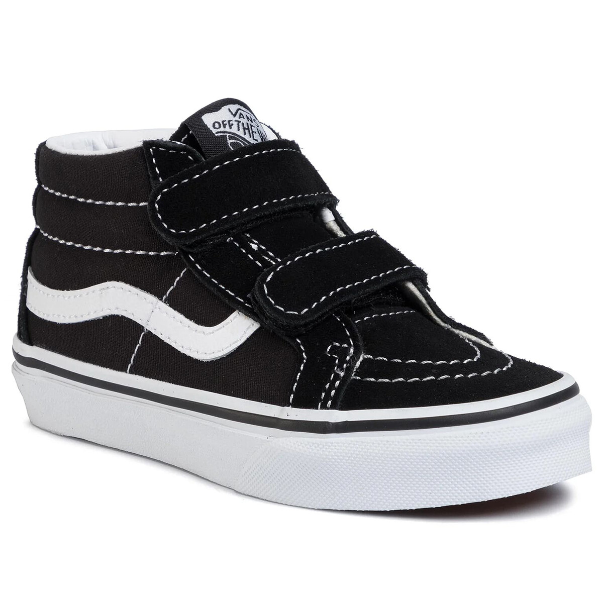 Championes Vans Sk8-Mid de niños - VN00018T6BT1 - Negro-blanco 