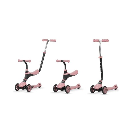 Monopatin Qplay Sema Deluxe 2 en 1 ROSA