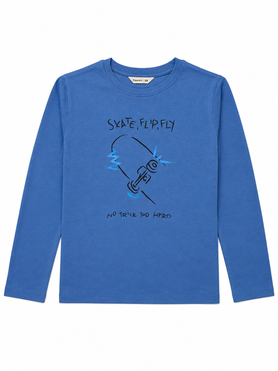 REMERA SPORT FADE - AZUL 