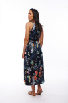 VESTIDO LULANI ESTAMPADO AZUL MARINO