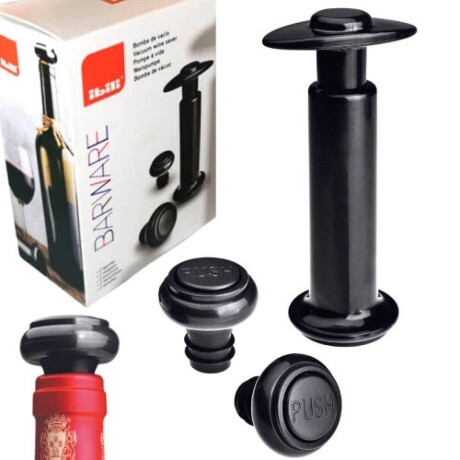 Bomba de Vacío con 2 Tapones Ibili Bomba de Vacío con 2 Tapones Ibili