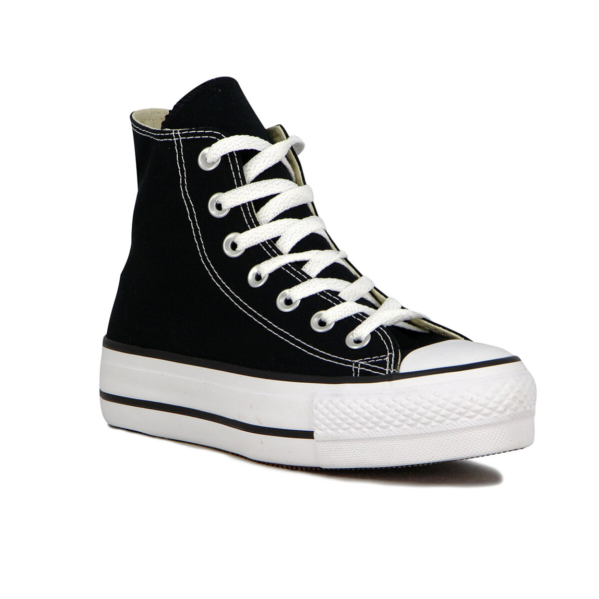 Bota Converse Chuk Taylor Plataforma - Negro 