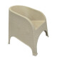 Sillón simil ratán BEIGE