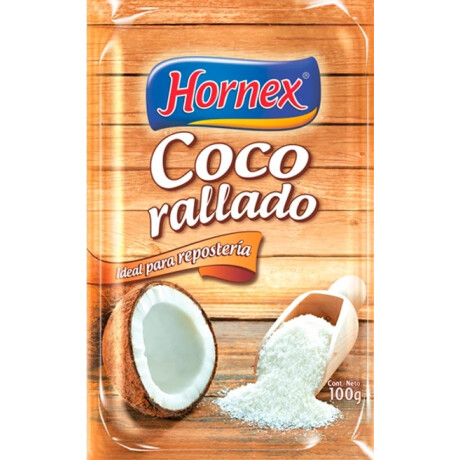 COCO RALLADO HORNEX 100G COCO RALLADO HORNEX 100G