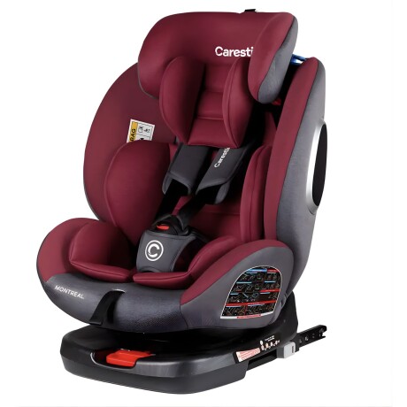 Butaca Carestino Montreal con ISOFIX 360 de 0 a 36kg Rojo