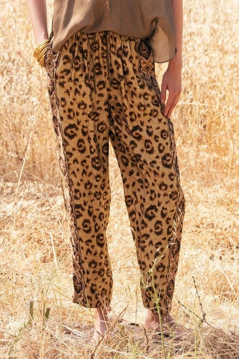 PANTALON LORENE Leopardo