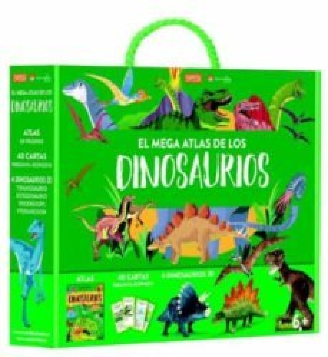 MEGA ATLAS DE LOS DINOSAURIOS, EL 