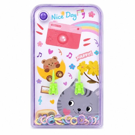 Mini Juego de Anillos de Agua Portátil Animales 001